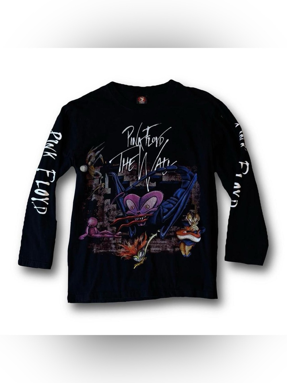 Pink Floyd Vintage Long-Sleeve 'The Wall' Graphic Tee